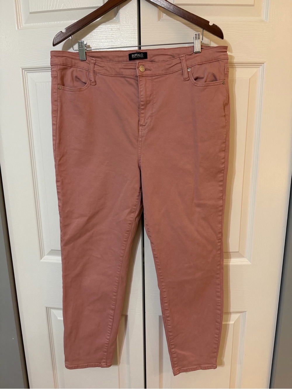 Buffalo David Bitton Slim Skinny Jeans in Dusty Rose